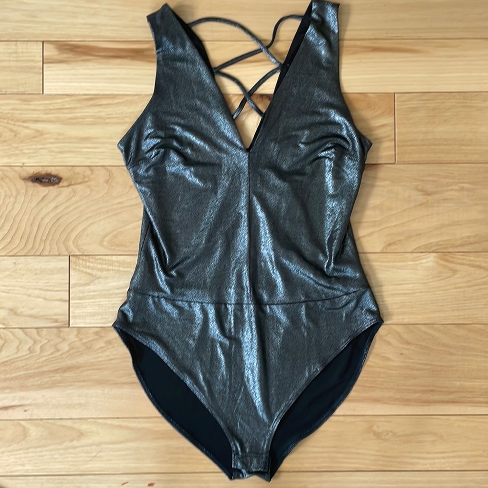 Aqua Silver Bodysuit